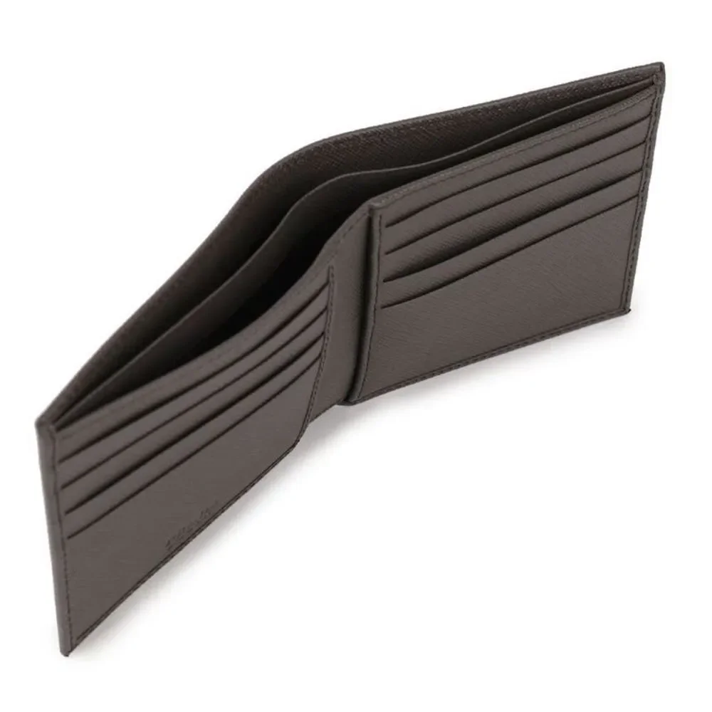 Saffiano Leather Bifold Wallet
